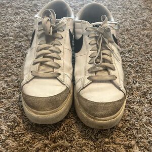 nike platform low top blazers